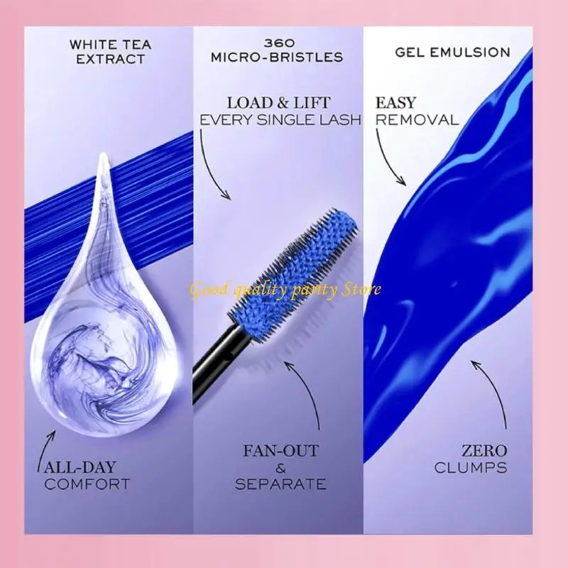 Mascara m4ya mascara impermeabile mascara che allunghi mascara mascara per il trucco per occhi da donna