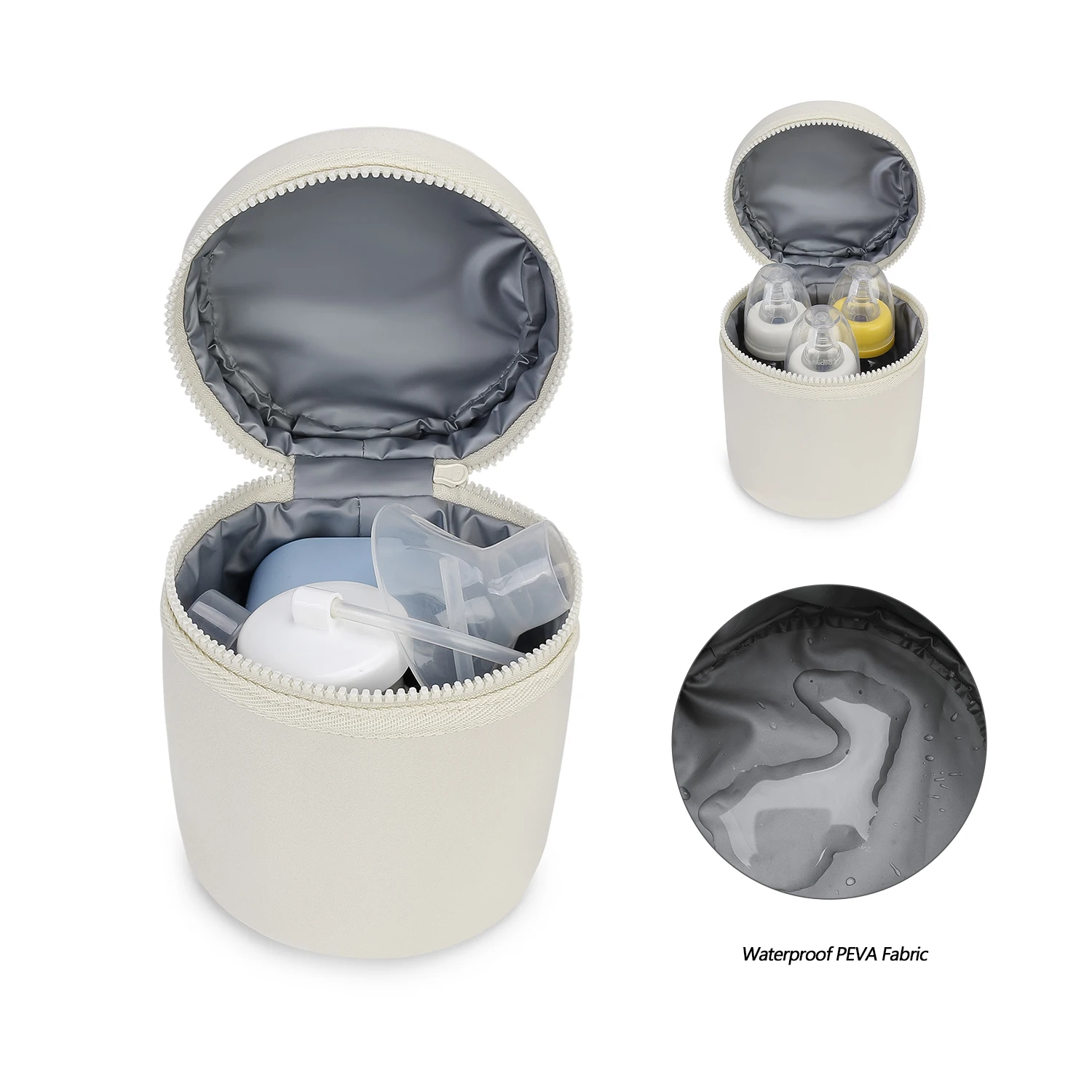 Bottle bag, waterproof breast pump, kettle, mother and baby travel bottle storage bag