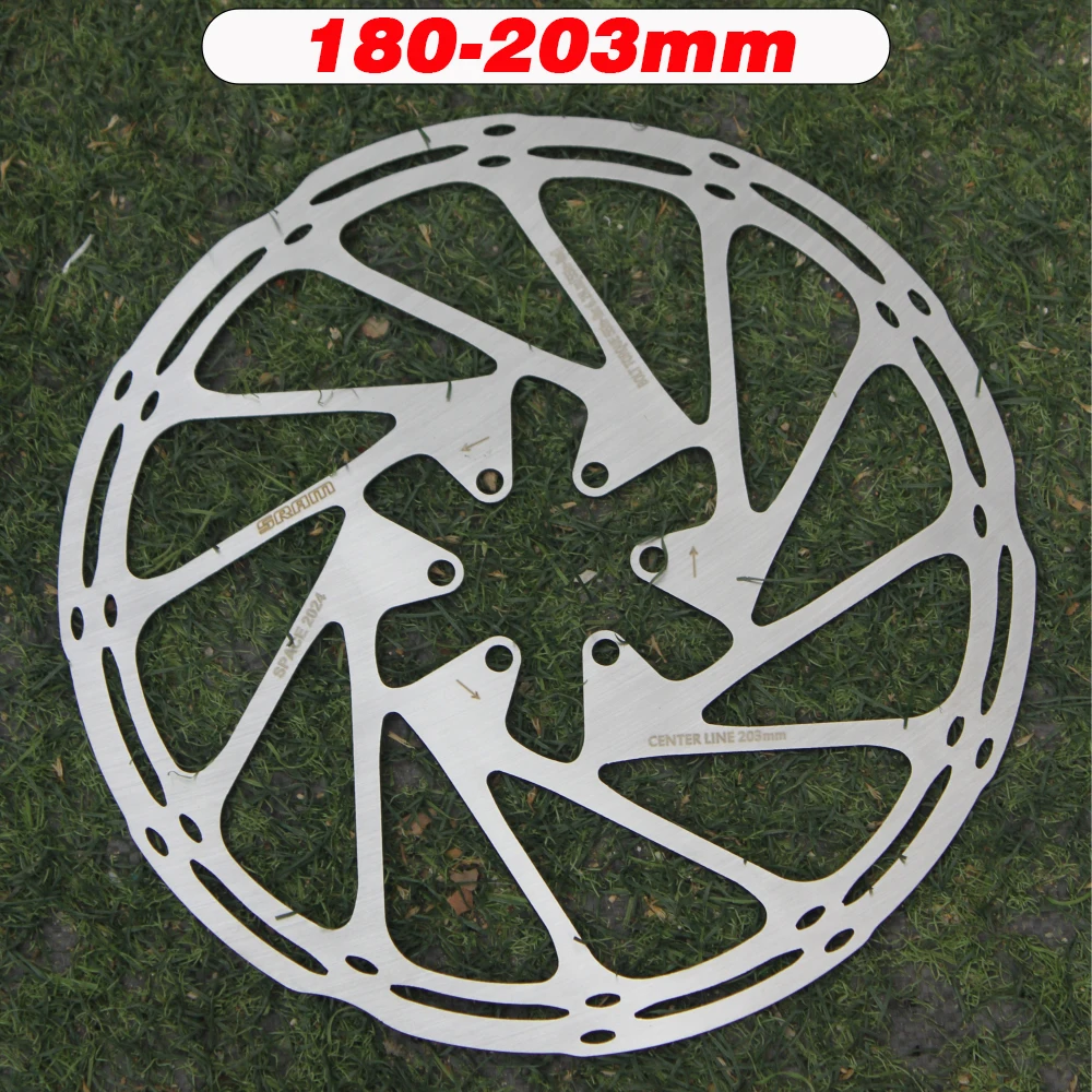 2pc Bike Brake Rotor Centerline 160mm 180mm 203mm Stainless Steel