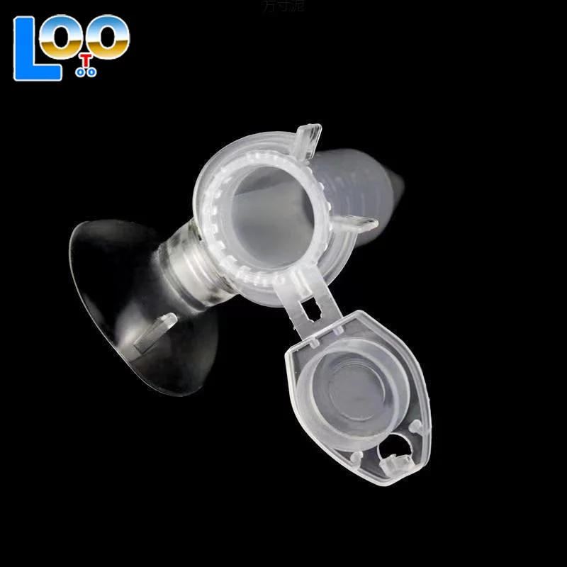 5 шт. автоматическая кормушка для рыбы, конус для креветок, яйцо, червь, воронка, чашка, инструмент для кормления, кольцо, декоративный аквариум, аксессуары для аквариума с присоской