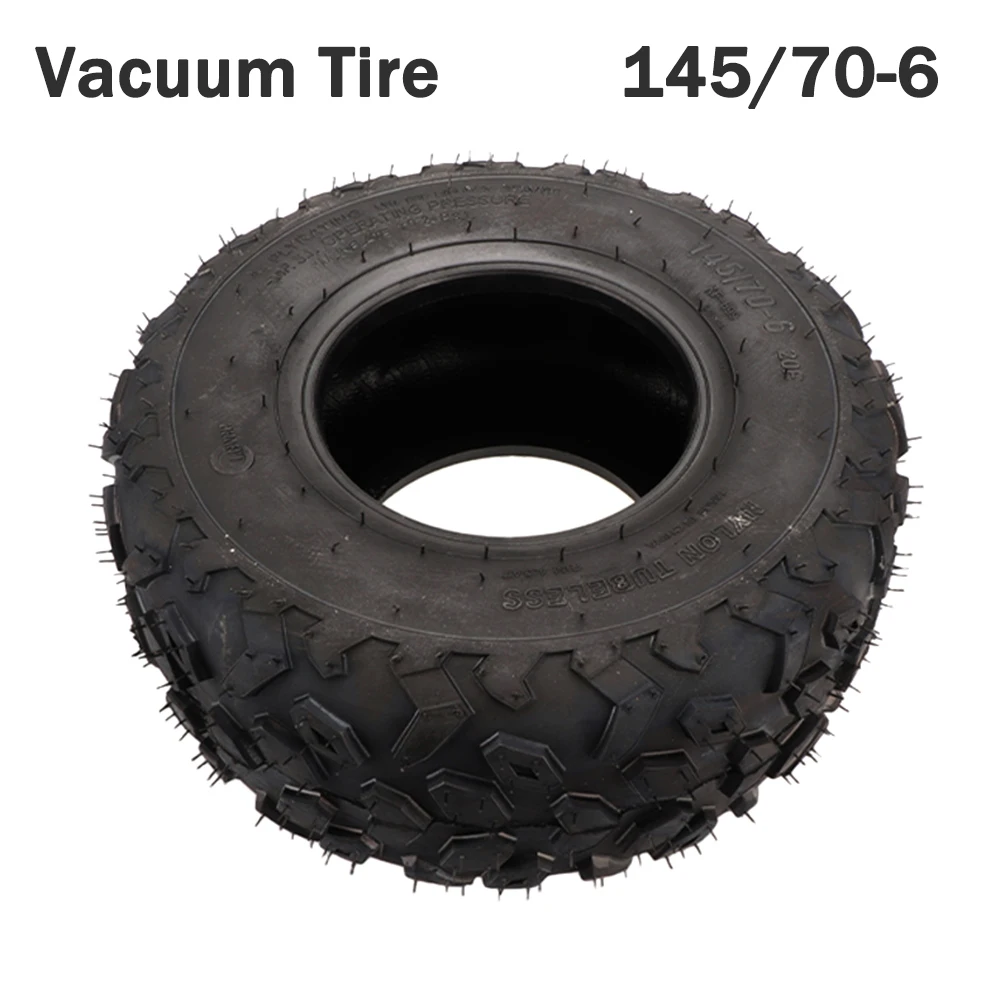 

145/70-6 Good Quality Vacuum Tires for Front Rear Tire 50cc 70cc 90cc 110cc 125cc Atv Quad Go Kart Kids Quad Bike 6 Inch