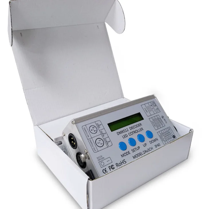 

DMX512 Decoder Controller Lighting Color Control High Voltage Stage
