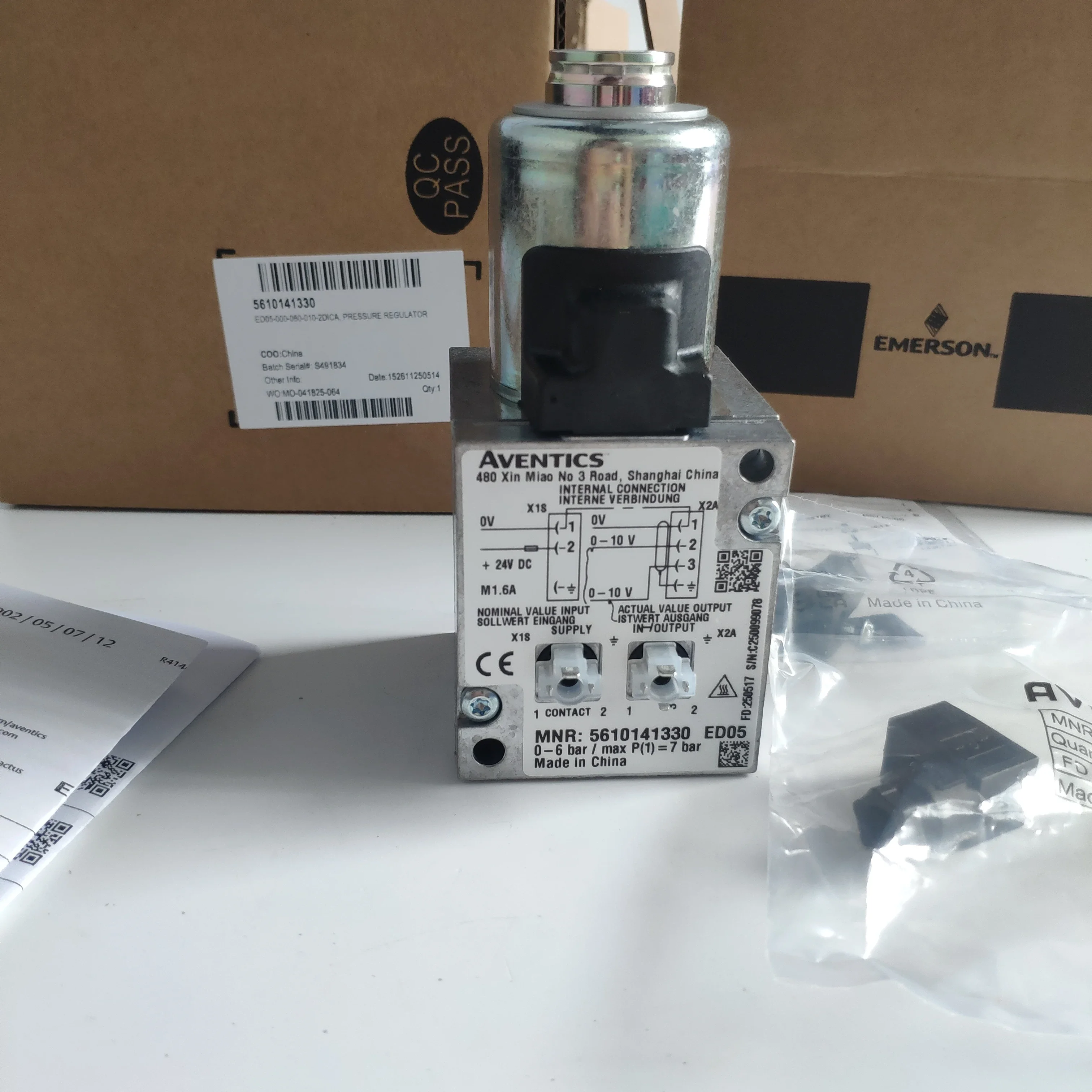German AVENTICS Anwochi 6bar proportional valve R414002004, R414002005, 5610141330