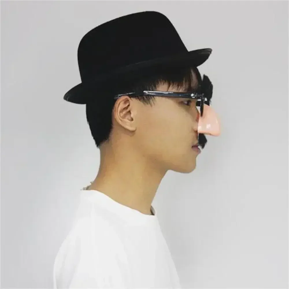 Funny Cosplay Plastic Moustache Adult Big Nose Costume Props Party Fancy Mask Disguise Spectacles Festival Supplies image 2