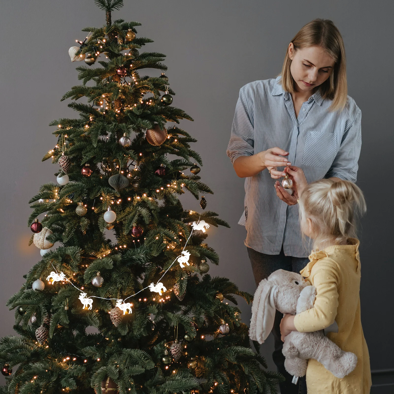 1 قطعة إِلْكَة عيد الميلاد LED سلسلة ضوء عيد الميلاد ديكور مهرجان مصباح المشهد معلقة ضوء عيد الميلاد نمط مصباح عيد الميلاد مصابيح تعليق للزينة #6