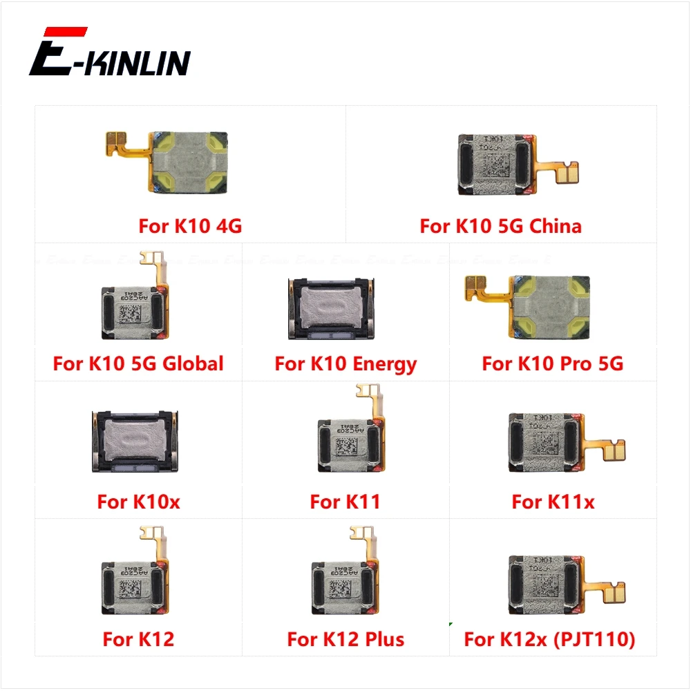 Earpiece Receiver Front Top Ear Speaker Flex Cable Repair Parts For OPPO K10 Energy Pro K10x K11 K11x K12 Plus K12x 4G 5G
