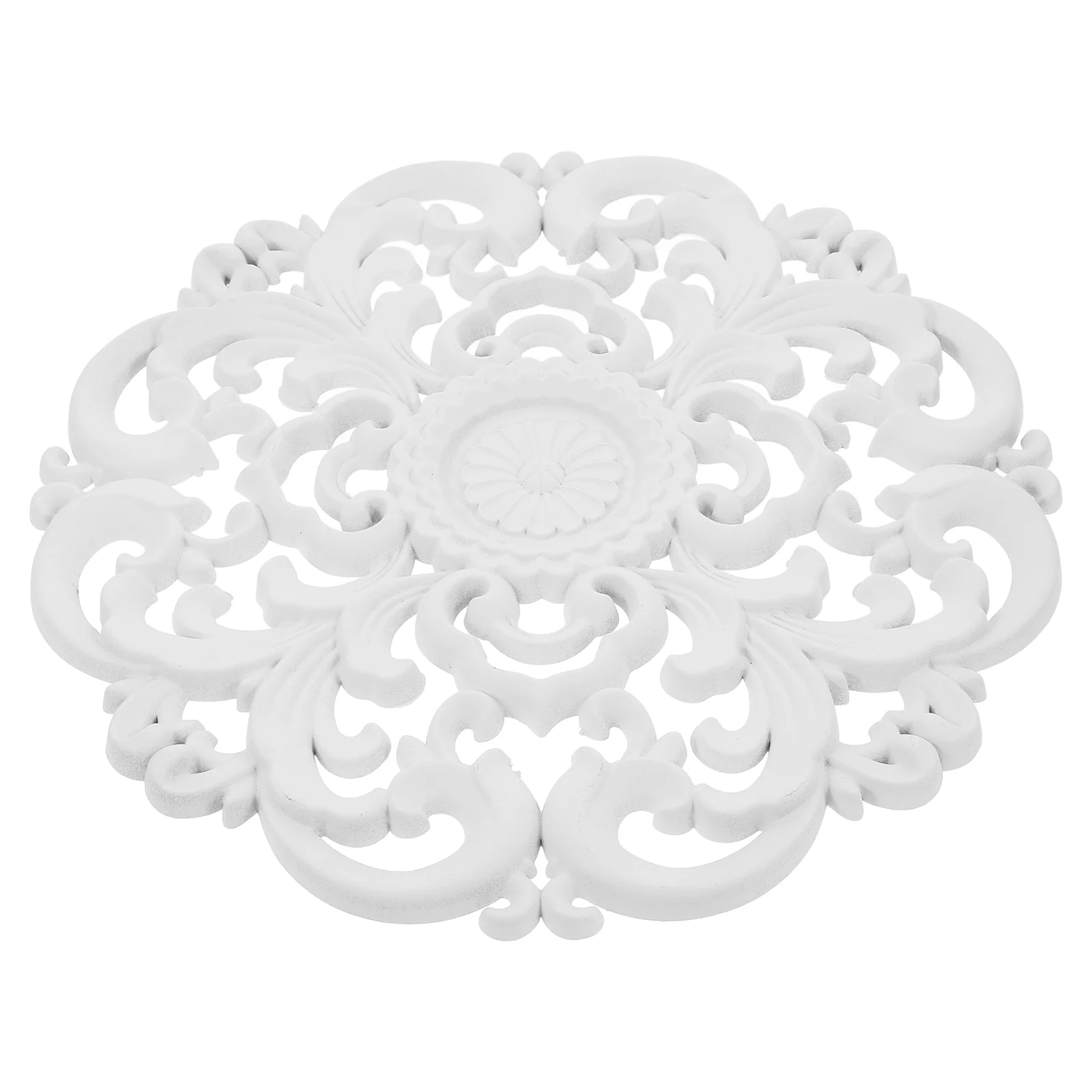 

Imitation Gypsum Ceiling Light Panel Plastic Decor House Decorations for Home Small Medallions Decorative Material Fan