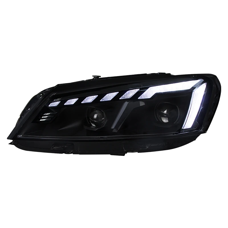 

Headlights For VW Passat B7 US Type 2011-2015 LED Head Lamp DRL Turn Signal Led Angel Eyes Projector Lens Accessories