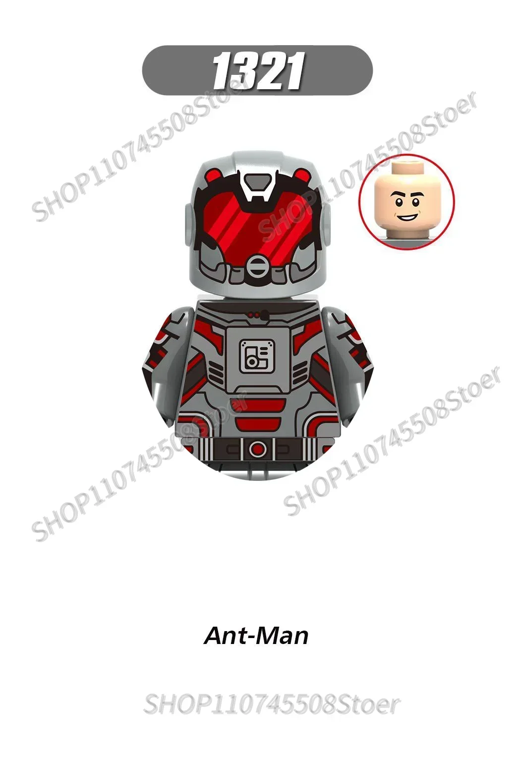 Heiße Sammelspielzeuge Marvel Bausteine Iron Man Thor Vision Mini-Bausteine Anime Partygeschenke
