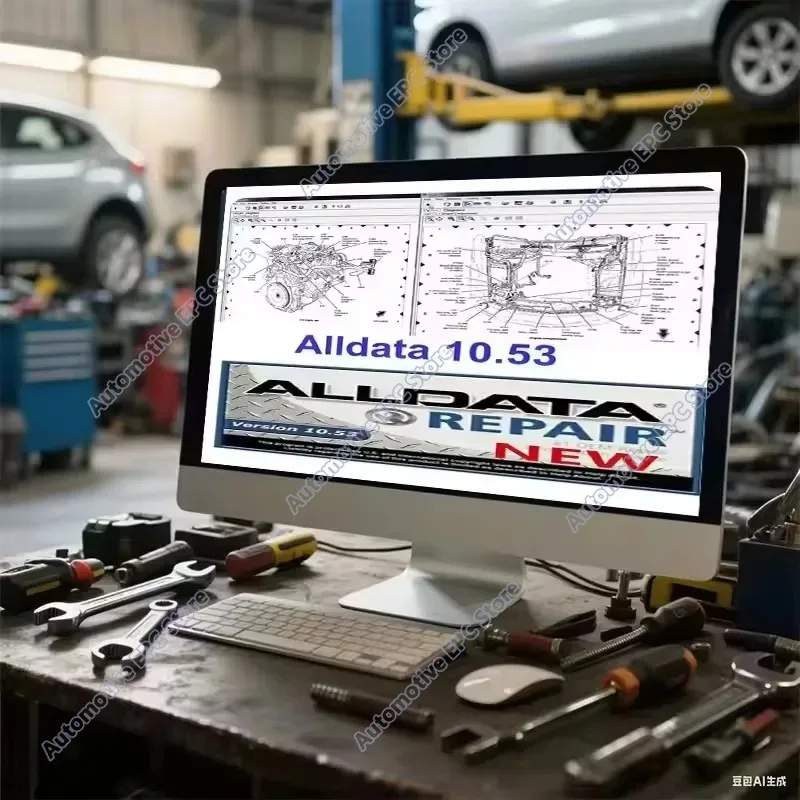 2026 Hot selling ALLDATA 10.53 Automotive Repair Software Car accessories Diagnostic Tool with Wiring Diagrams for Auto Repair