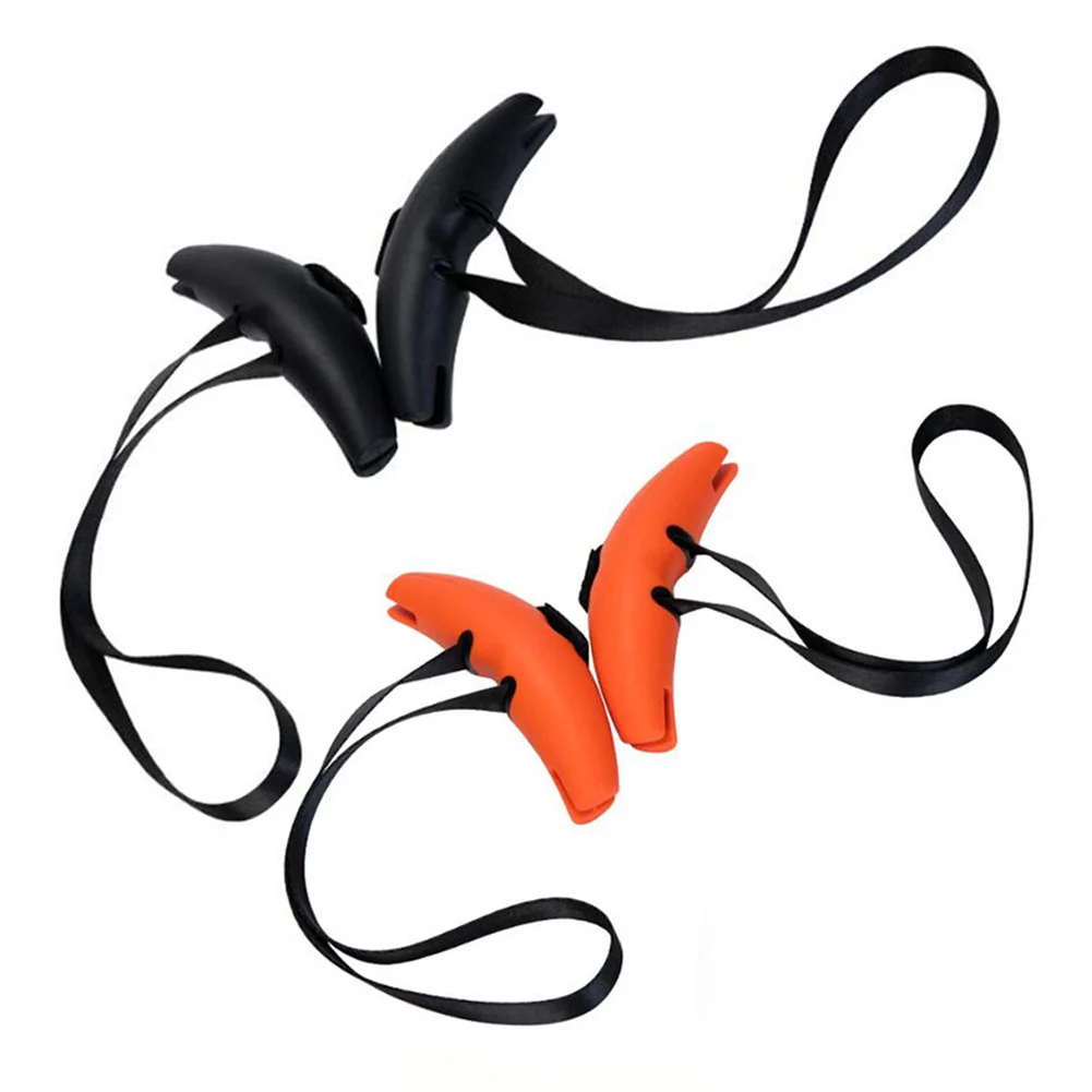 

Tranining Grip Handles Ergonomic Weight-Lifting Handles Multifunction Fitness Resistance Strap TPE For Pull-up Bars Barbells