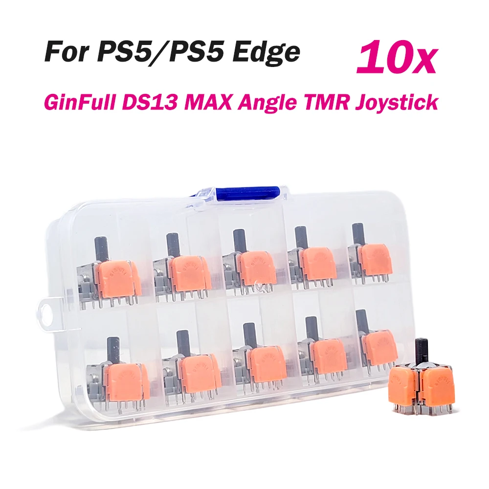 GinFull DS13 MAX Angle TMR Electromagnetic Joystick for PS5