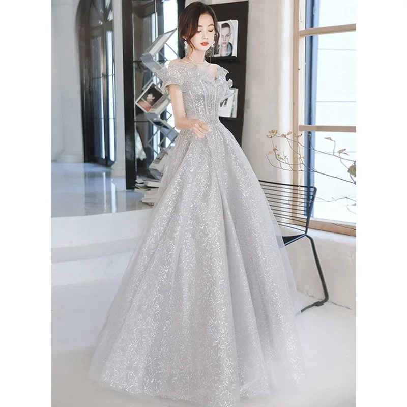 Vestido de noche lujoso para boda, fiesta de noche, elegante, de lujo, para celebridades, vestidos de cumpleaños para graduación, vestidos de Gala formales 2024