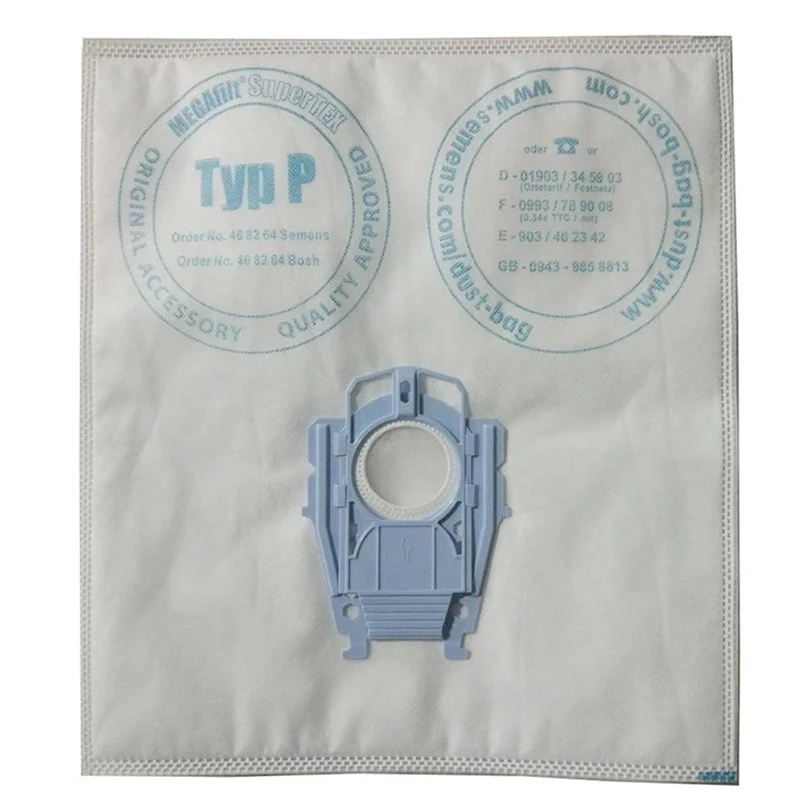 10 pieces vacuum cleaner dust bag suitable for Genuine Bosch Vacuum Cleaner Hoover Dust Bags Type P 468264 461707