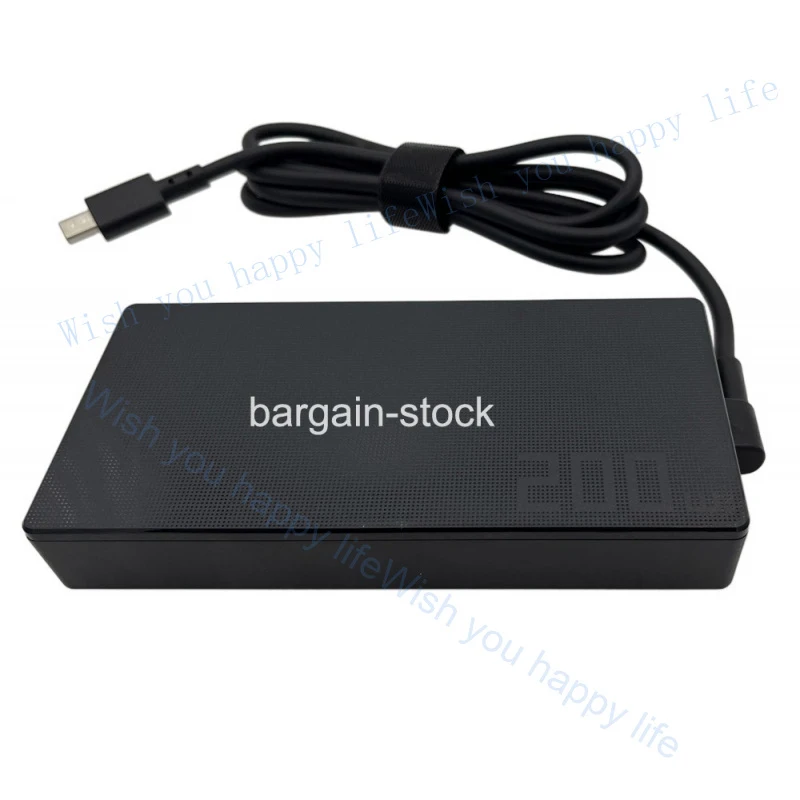 LL Original 20V 10A 200W AC Adapter Charger  FOR ASUS Laptop ADP-200JB D Rectangle Conn