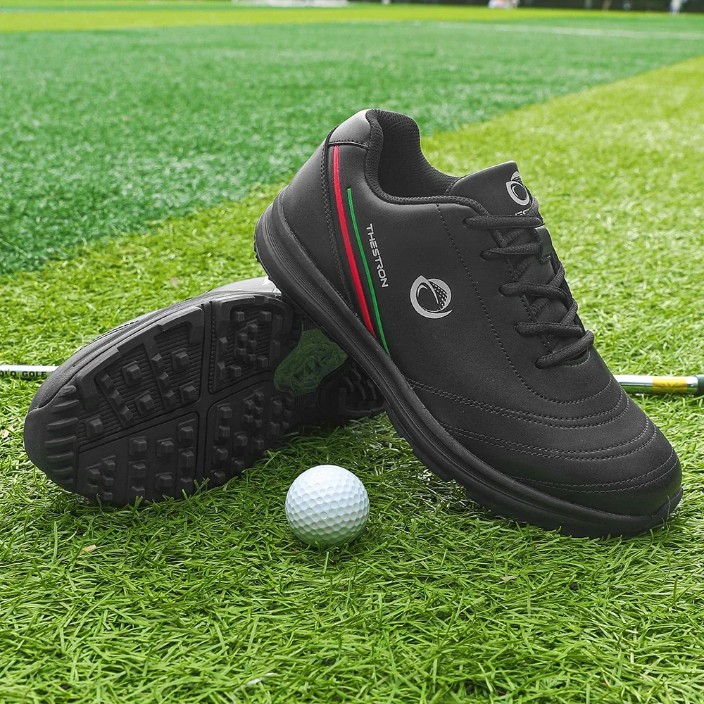 Mannelijke Professionele Golf Sport Training Sneakers Lederen Top Kwaliteit Heren Golfer Atletische Schoenen Spikes Jeugd Golfen Sportschoenen