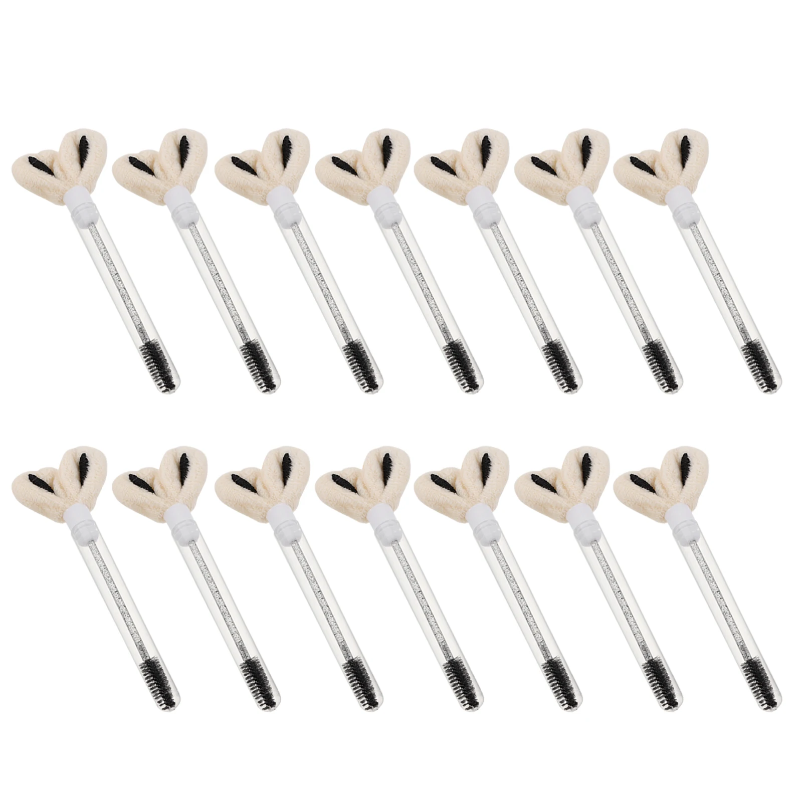 

20Pcs Disposable Crystal Eyelash Spoolie Brushes Tube Eyelash Brush Tool Lash Extension Supplies Eyebrow Grooming Makeup