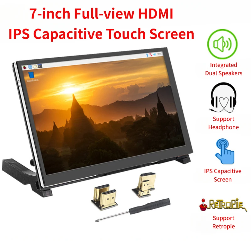 Ecran-tactile-capacitif-lcd-ips-de-7-pouces-affichage-hdmi-1024-×-600-mini-pc-moniteur-portable-pour-raspberry-pi-5-4b-3b-zero-jetson-nano