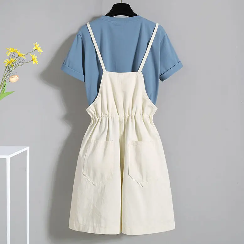 

Women's Denim Rompers Playsuits Webbing Mature Comfort Gradient Florals Elegantes Flutter Jacquard Egirl Charming Matching