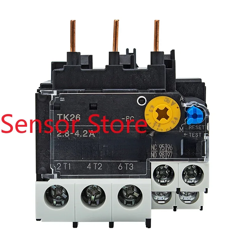 5PCS Thermal Overload Relay TK26 PC Replaces TK-E02 Current Optional