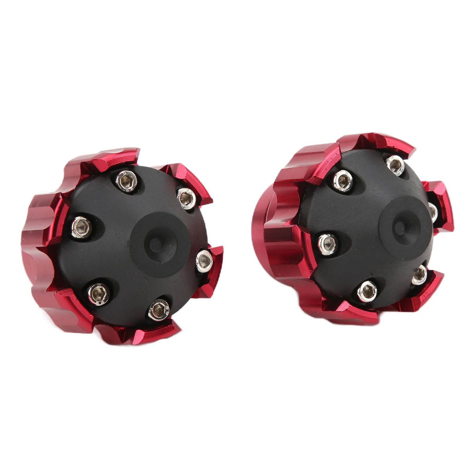 Fork Frame Slider  CNC Aluminum Alloy Simple Installation  Resistant Wheel Axle Protector for Motorbikes