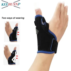 1Pcs Thumb Brace &Wrist Stabilizer (Fits Left Right)-Thumb Spica Splint for Arthritis - Support Wrap for Men Women Carpal Tunnel