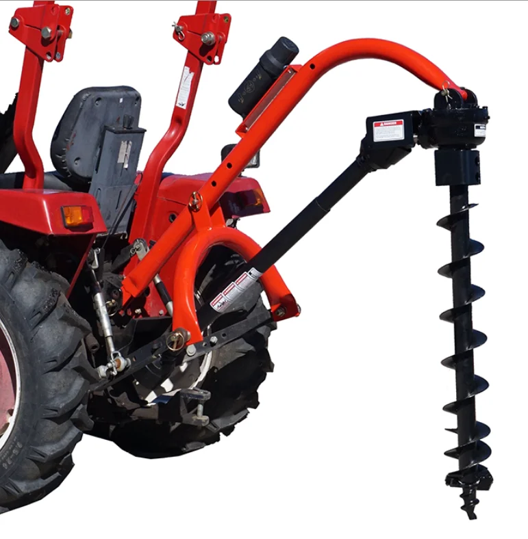 China Tractor drilling machine farm Post Soil Hole Digger for farmer