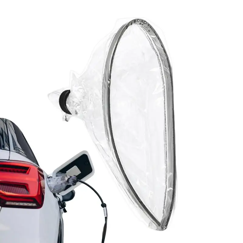 

Charger Port Rain Cover For Car EV Car Charger Port Reusable Rain Cover Electric Vehicle Plug Protector Father Mother Husband