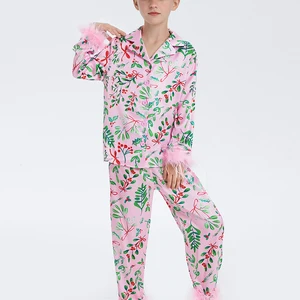 Women's Christmas pajamas sets, pajama pajamas garnish, baby pajamas girls, mom and me, 2 pieces 10 Main Sales Exit Maternity Girl - №8