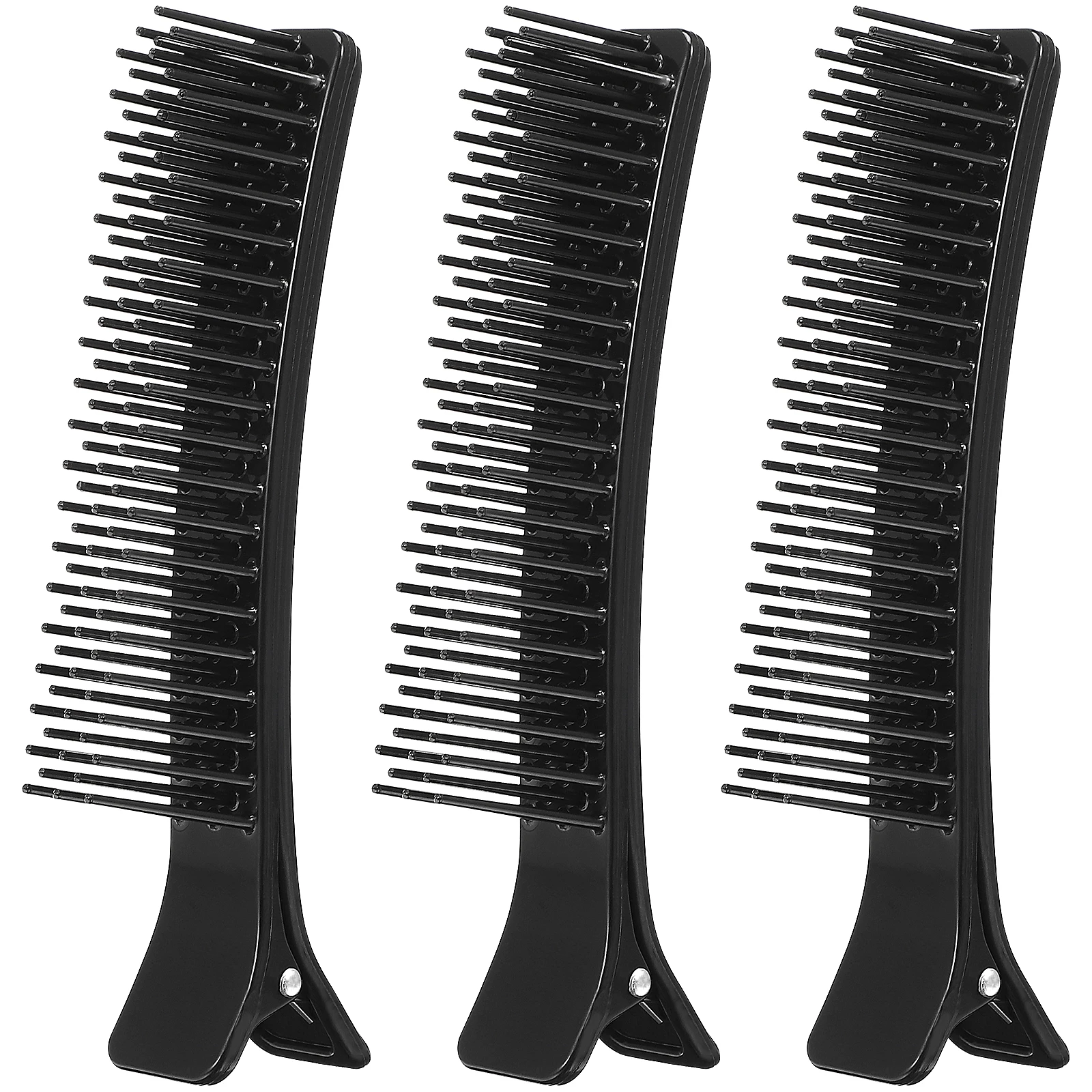 

3 Pcs Hair Clips Styling Durable ABS Salon Barbershop Hairdresser Partition Comb Section Clamps Practical Gift