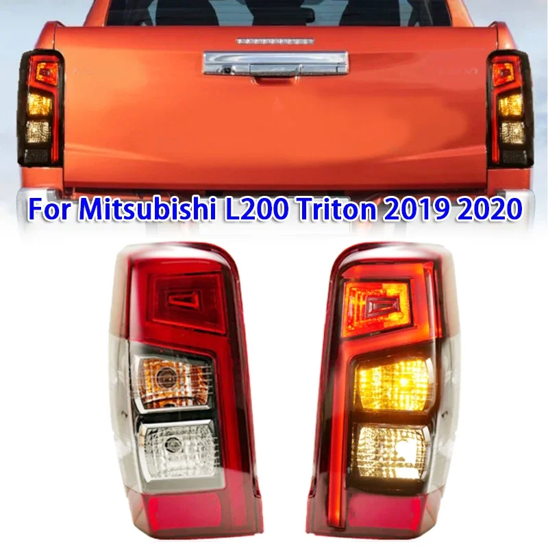 

1pc Led Car Tail Brake Light for Mitsubishi L200 Triton 2019 2020 (with Harness&Bulb )