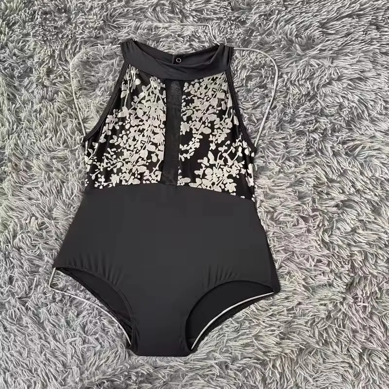 

Купальник для балета и танцев, женский белый танцевальный комбинезон без рукавов для взрослых, элегантный повседневный тренировочный балетный танцевальный костюм, купальник для йоги