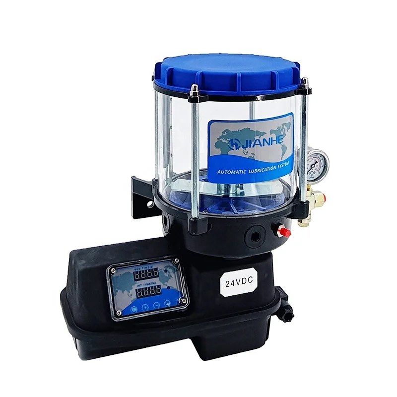 DBS-2L-C-24V Electric Grease Pump 1-6 Outlets Automatic Grease Pump With Controller For Central Lubrication System