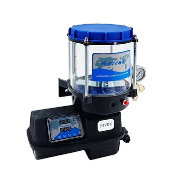 Bomba de grasa eléctrica DBS-2L-C-24V, bomba de grasa automática de 1-6 salidas con controlador para sistema de lubricación Central