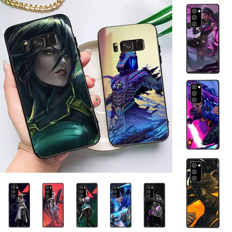 Valorant Phone Case For Samsung Note 8 9 10 20 pro plus lite M 10 11 20 30 21 31 51 A 21 22 42 02 03