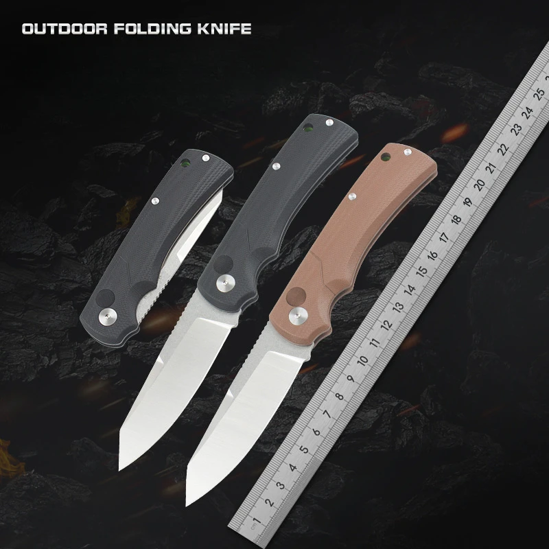 

Portable military Folding Camping Pocket Outdoor Knife 8CR Blade G10 Handle Hunting Survival Tactical Knives Utility EDC Tools