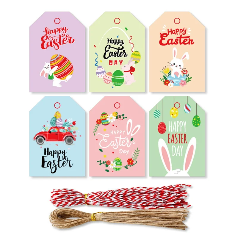 A15F-30Pack دعوات حفلات عيد الفصح للفتيات والأولاد مع مغلفات وملصقات، بطاقات دعوات حفلات عيد الفصح اللطيفة للأطفال #3