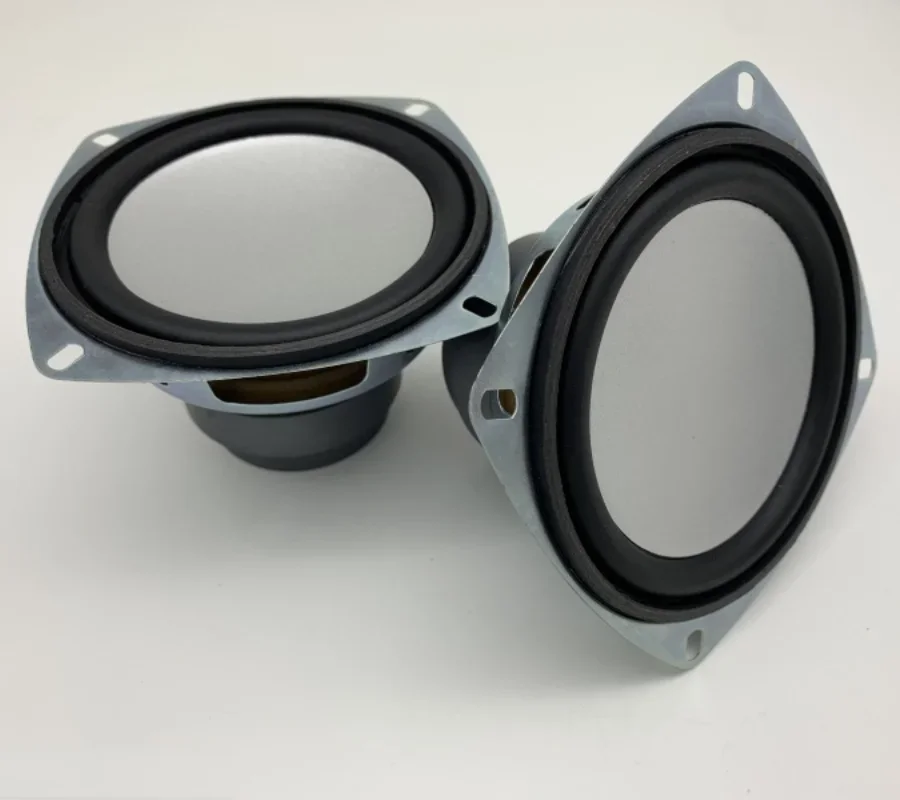 SOTAMIA 2Pcs 4 인치 서브 우퍼 스피커 8 옴 25W 우퍼 스피커 슈퍼베이스 라우드 스피커 홈 스피커 앰프 오디오 DIY