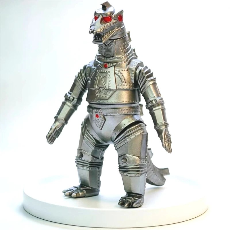 Hot 18cm Godzilla Serie Action Figure Flying Attitude Gold and Silver Machine Godzilla Monsters PVC Model Toy Kid Christmas Gift