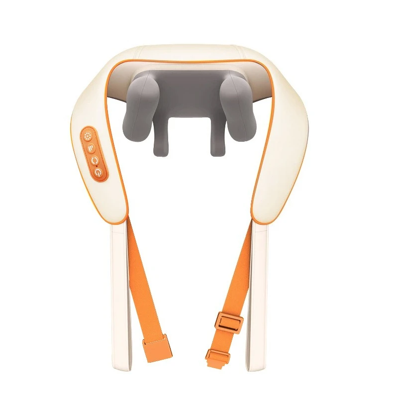 

New shoulder and neck , waist back neck trapezius muscle protection cervical spine, hot compress, hand kneading massager gift