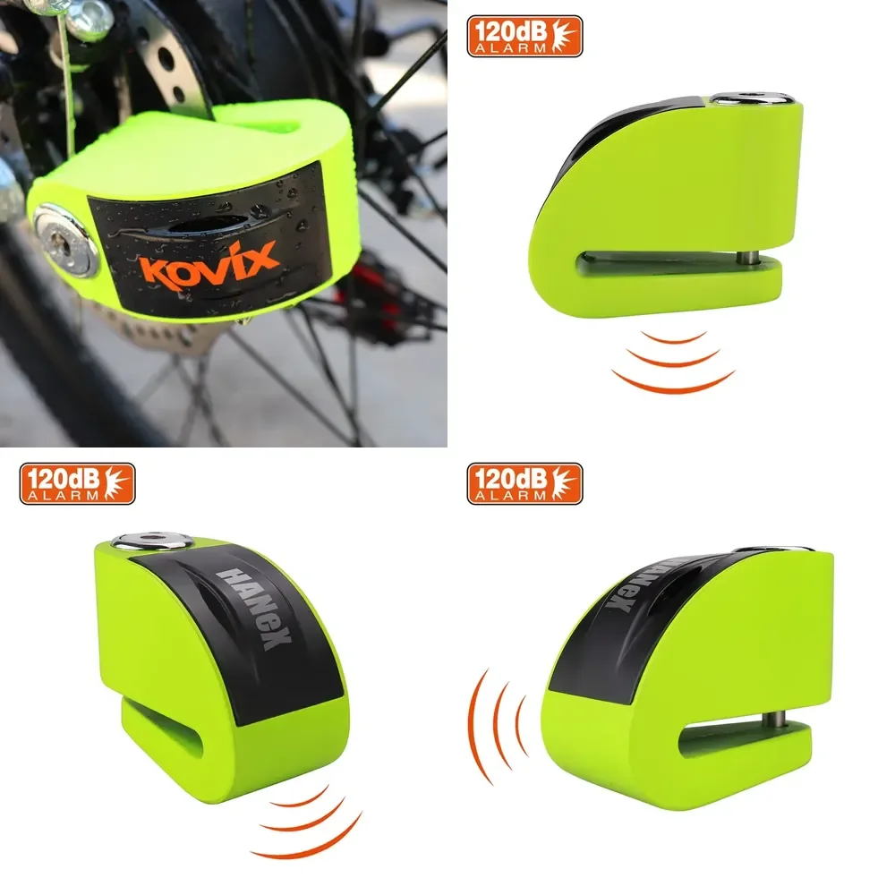 High Security Theft Motorcycle Disc Break Lock Push-Down Locking Mechanism Electric Scooter Lock Set Alarm Lock