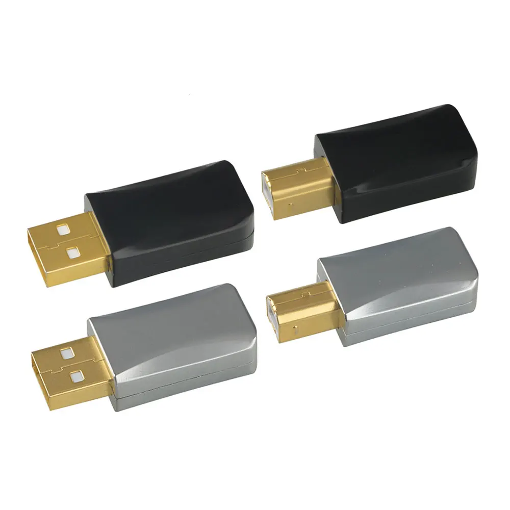 1Piece USB Data Cable DIY Type A Type B USB A USB B USB 2.0 Connector Jack Tail Sockect Connector Port Sockect Metal Casing