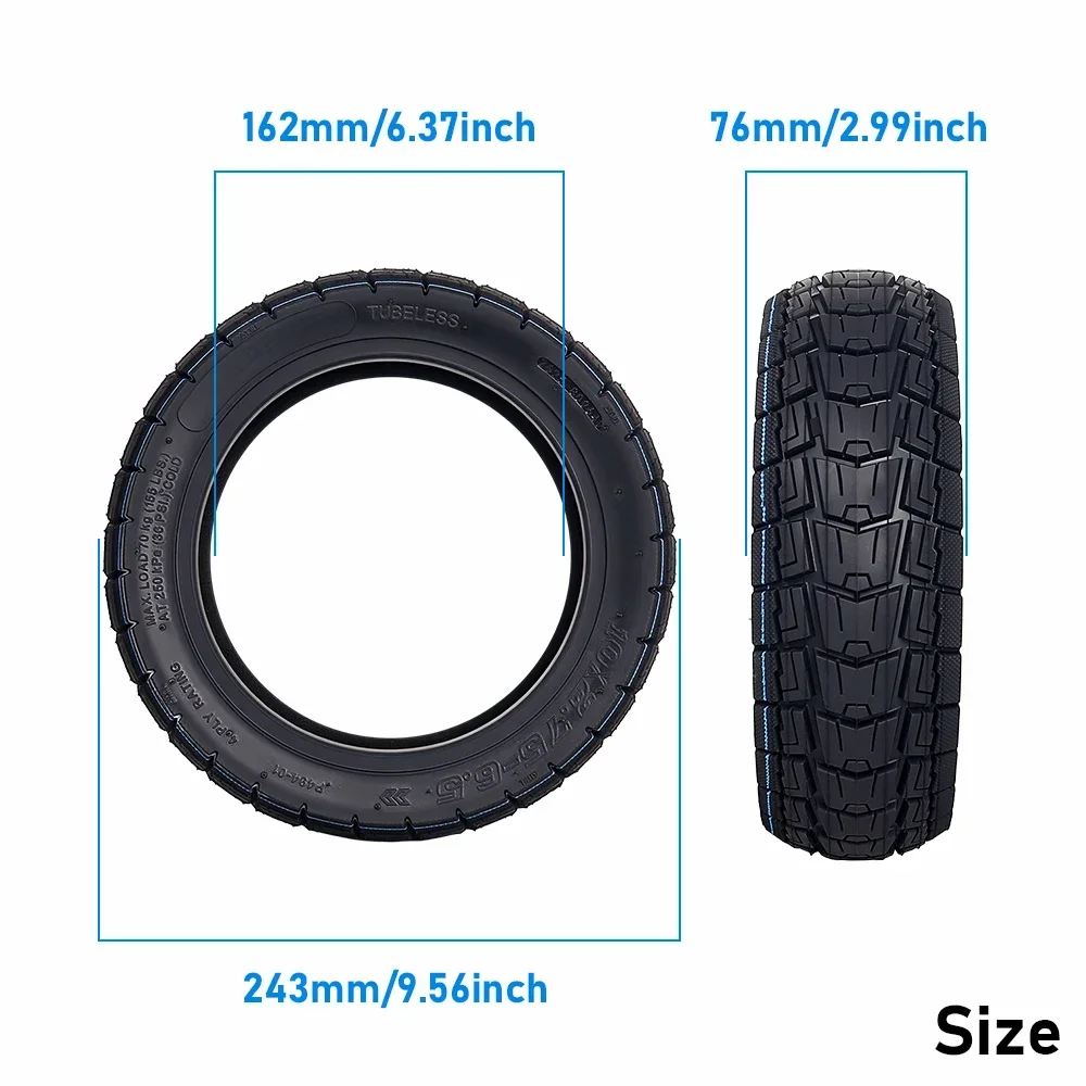 10x2.75-6.5 Schlauchloser Vakuumreifen für KuKirin G2 G3, Speedway 5, Dualtron 3 Elektroroller – Ersatzreifen und -radteile – Detail 2