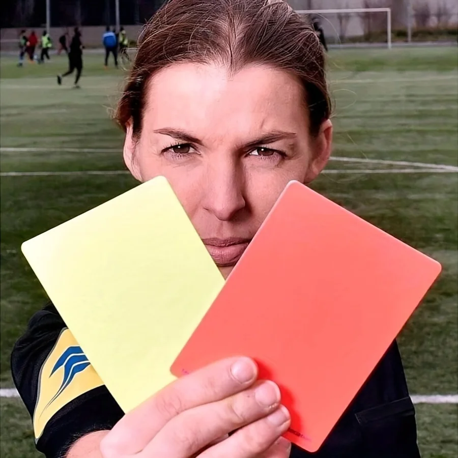 

1 комплект, красный комплект пластинок, кошелек для рефери из ПВХ, портативный легкий футбольный аксессуар, многофункциональный табло