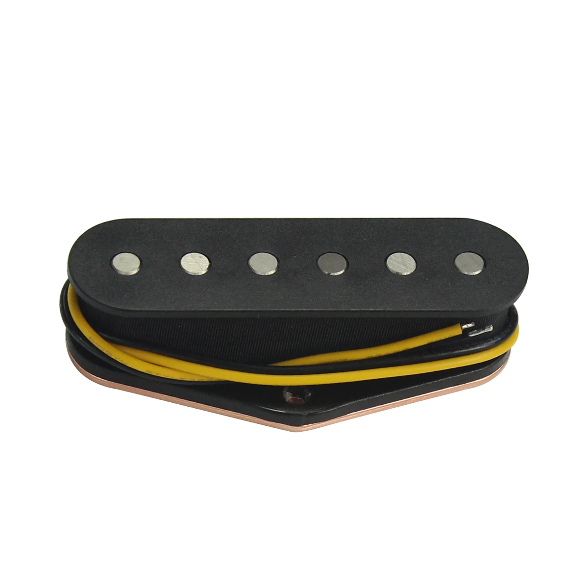 FLEOR Vintage Alnico 5 Electric Guitar Bridge Pickup TL Black for TL Guitar Parts