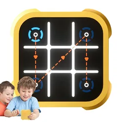 TIC-TAC-TOE Bolt Game 3 w 1 przenośna konsola do gier-головоломка Anti Fidget Puzzle zabawki gry planszowe dla dzieci i dorosłych, prezent urodzinowy