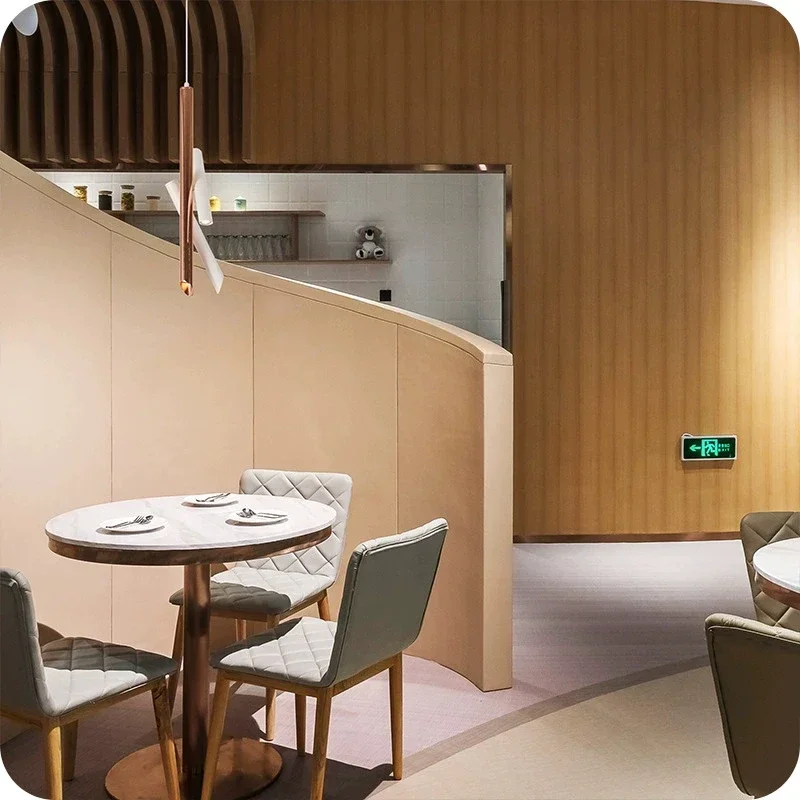 Northern Europe Vertical Tubular Pendant lights Aluminum lampshade living room restaurant coffee shop