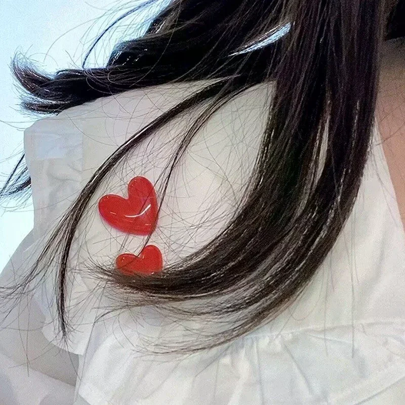 Red Heart Shape Brooch Cute Heart Brooches Romantic Mini Accessories Wedding Party Jewelry Gift