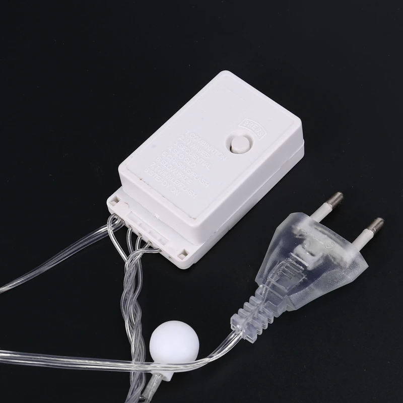 핫 YO 휴일 램프 스트링, 220V, 10M, 60 LED 볼 펜던트 조명 스트링, EU 플러그