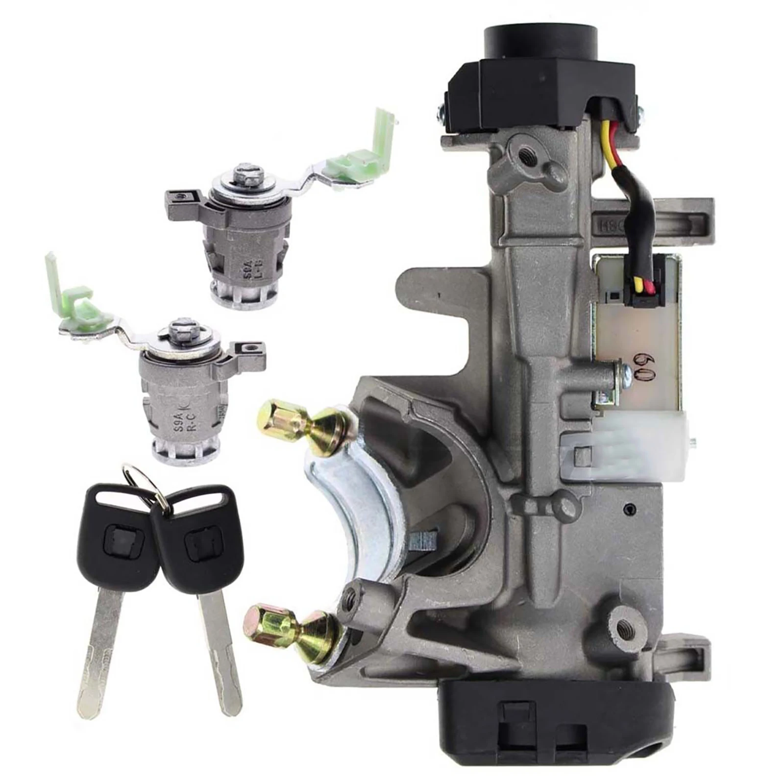 

Для Honda CR-V 2002-06 цилиндр замка зажигания с 2 ключами 72185-S9A-013 72185S9A013 для Civic для элемента